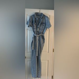 Good American Fit for Success Jumpsuit, denim, size 3